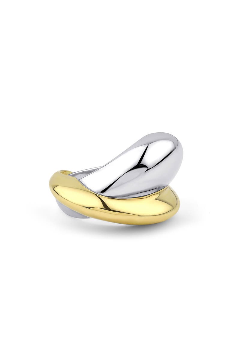 Kloto Geo Ring, Main, color, Silver/Gold