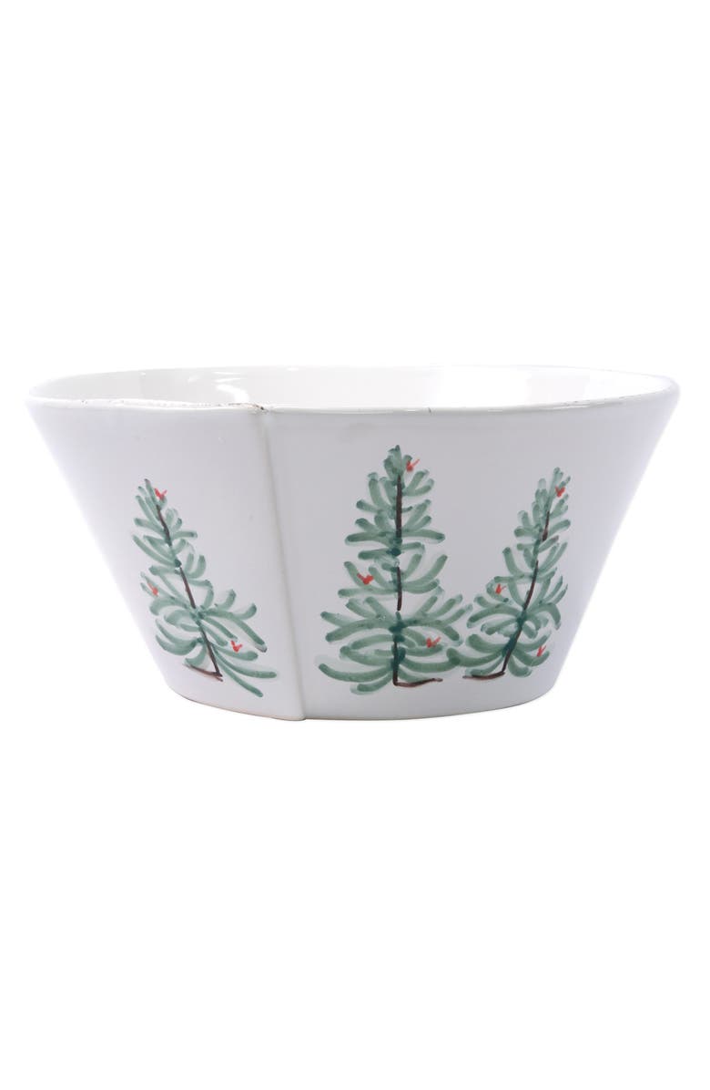 VIETRI Lastra Holiday Large Stacking Serving Bowl, Main, color,
