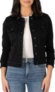 KUT from the Kloth Julia Crop Denim Trucker Jacket