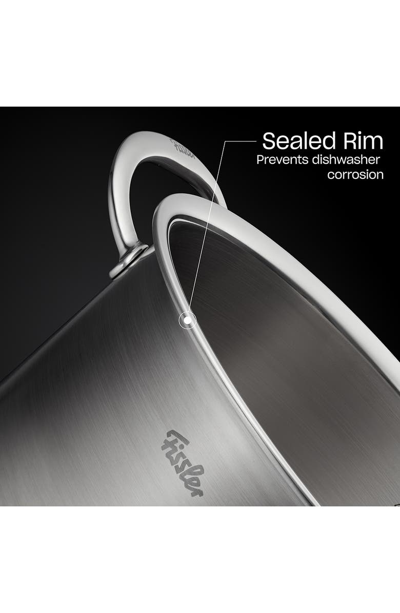 Fissler M5 Pro-Ply 5-ply Stainless Steel 10 Piece Set, Alternate, color, 