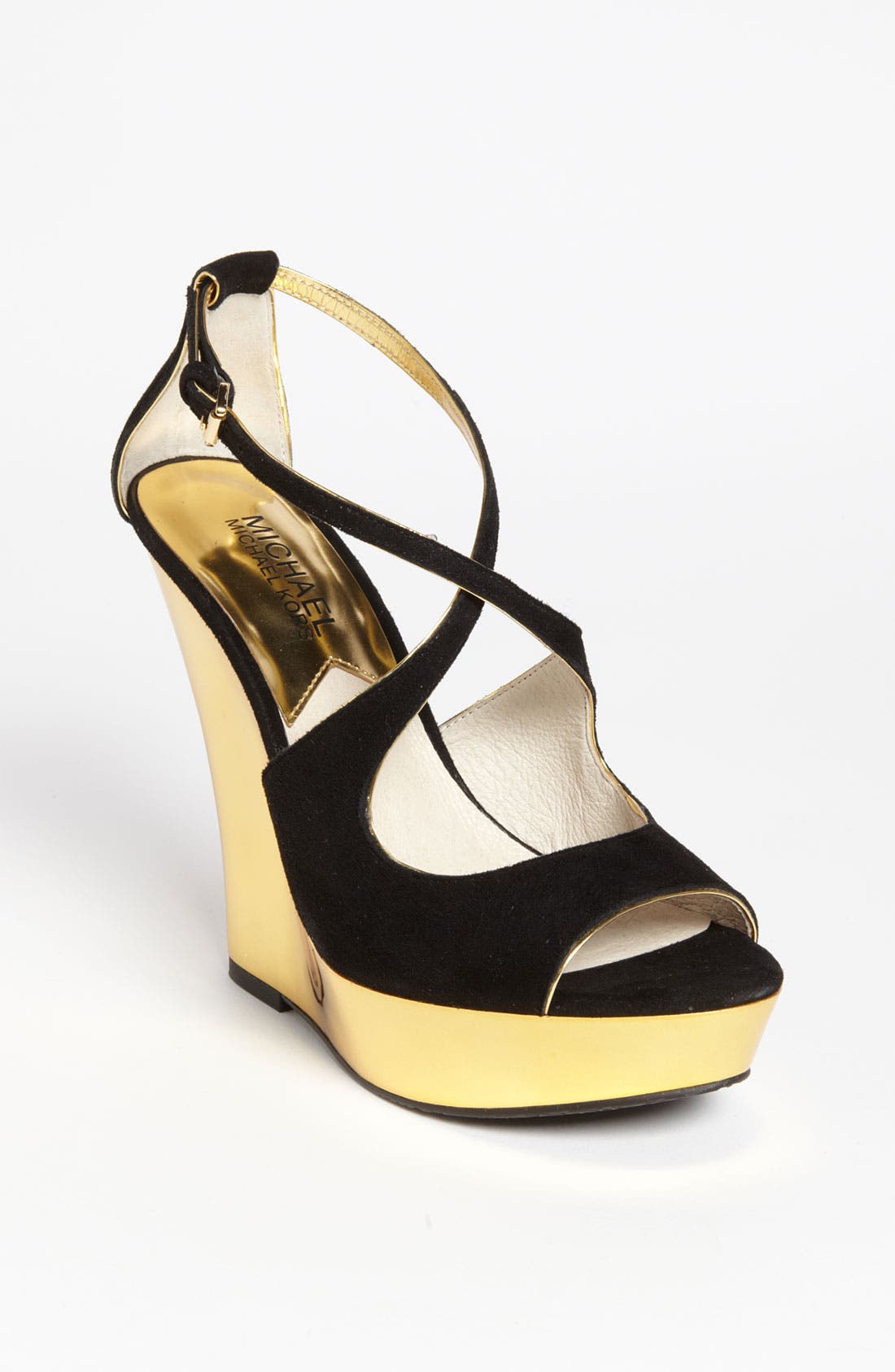 MICHAEL Michael Kors 'Gideon' Wedge, Main, color, 