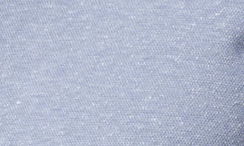 Studio Garnet Los Angeles Mélange Knit Button-down Shirt In Blue