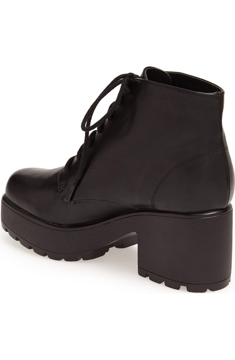 Topshop 'Brit' Platform Boot, Alternate, color,