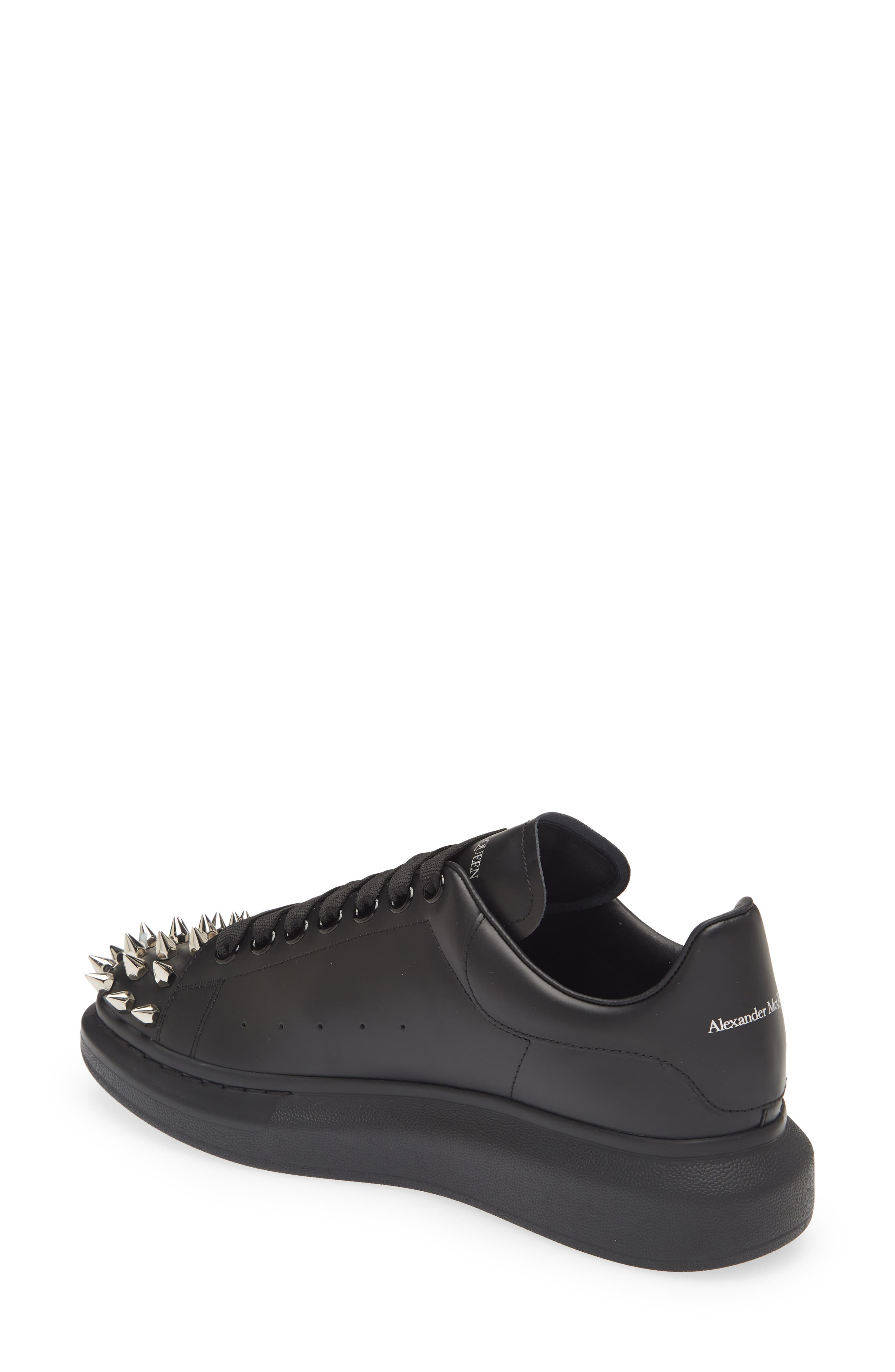 McQueen Oversized Punk Stud Sneaker, Alternate, color, 