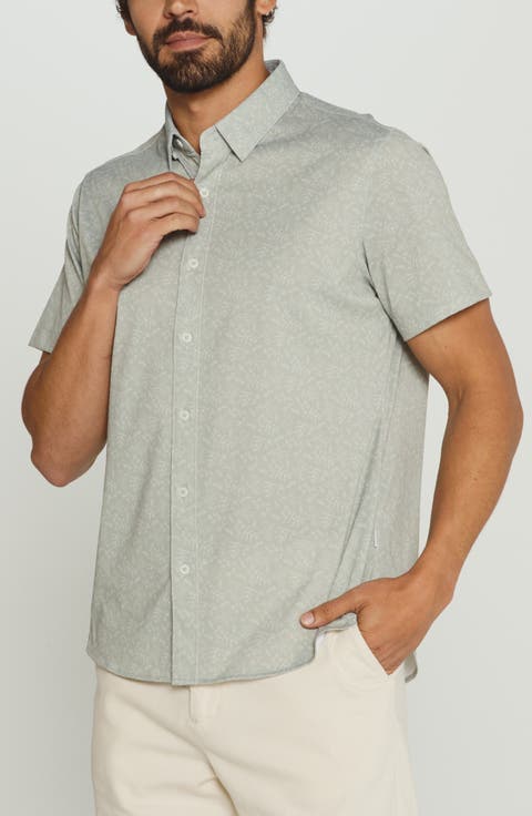 Eden Floral Short Sleeve Button-Up Shirt