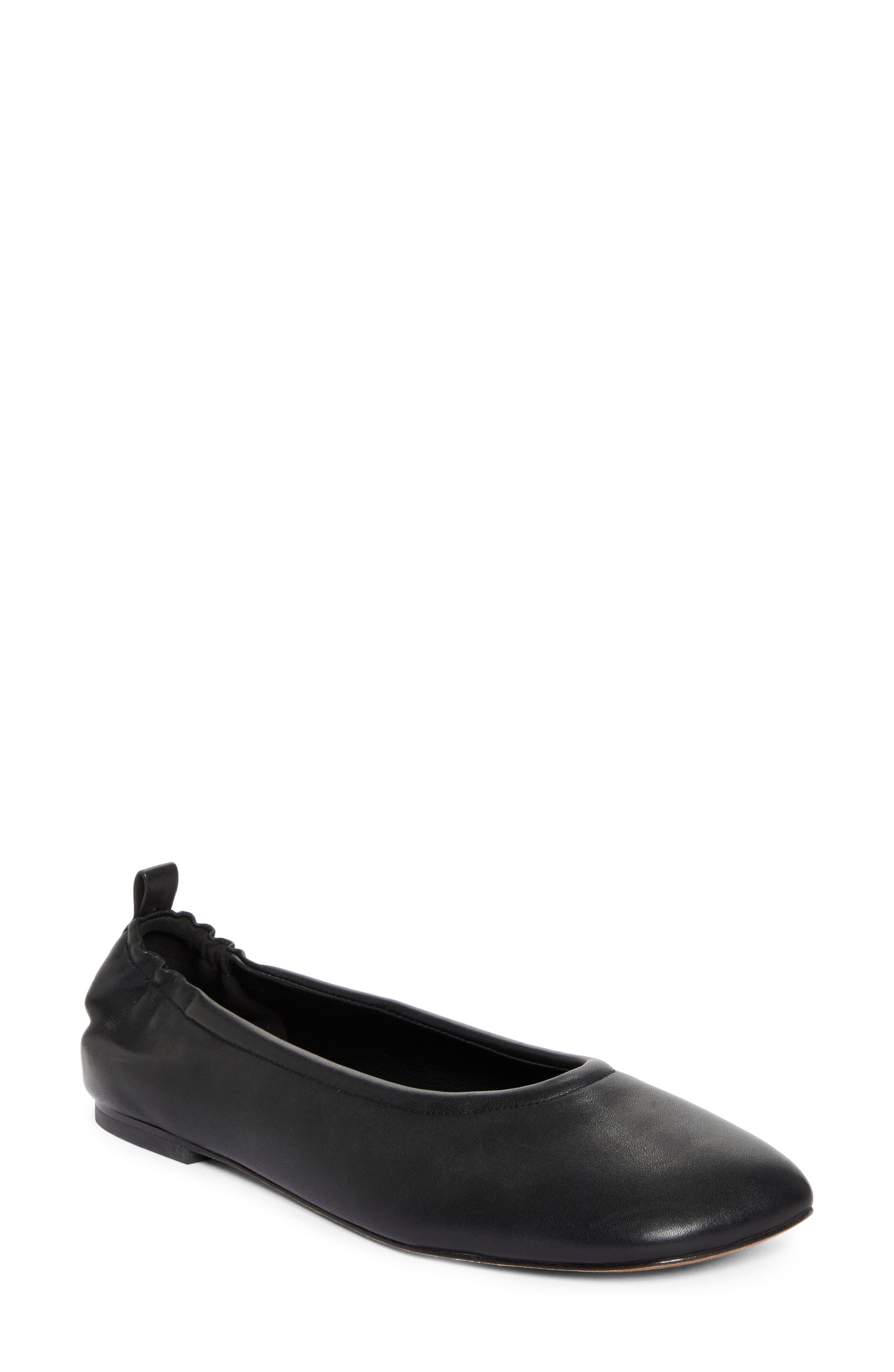 Ballet Flat, Main, color, BLACK
