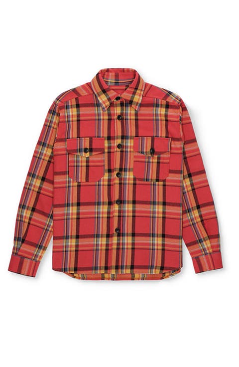 Kenny Cotton Check Overshirt