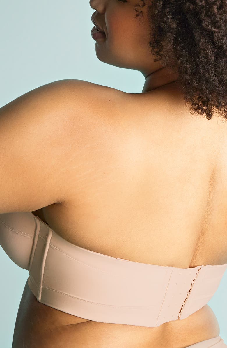 Panache Dana Underwire Strapless Bra, Alternate, color, Linen