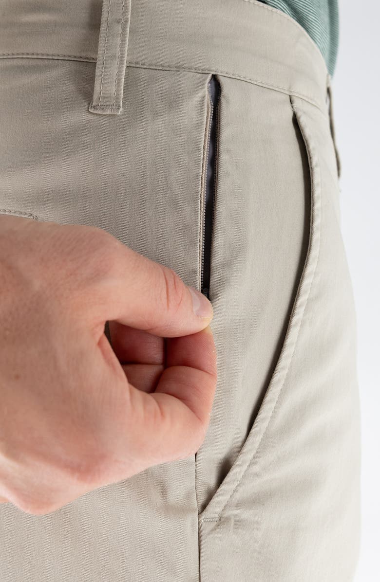 Devil-Dog Dungarees Maneuver Slim Straight Leg Performance Twill Pants, Alternate, color, Stone