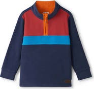 Hatley Kids' Colorblock Fleece Half-Zip Pullover