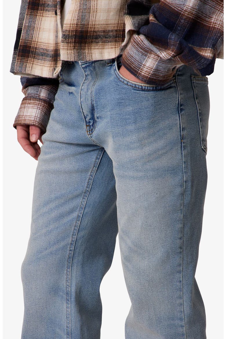 Super Flare Jeans, Alternate, color, WESTERN BLUE