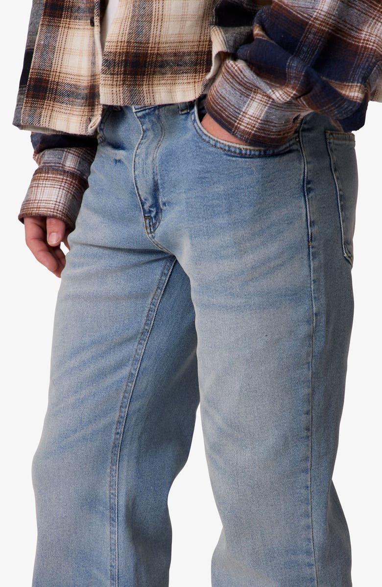 mnml Super Flare Jeans, Alternate, color, 