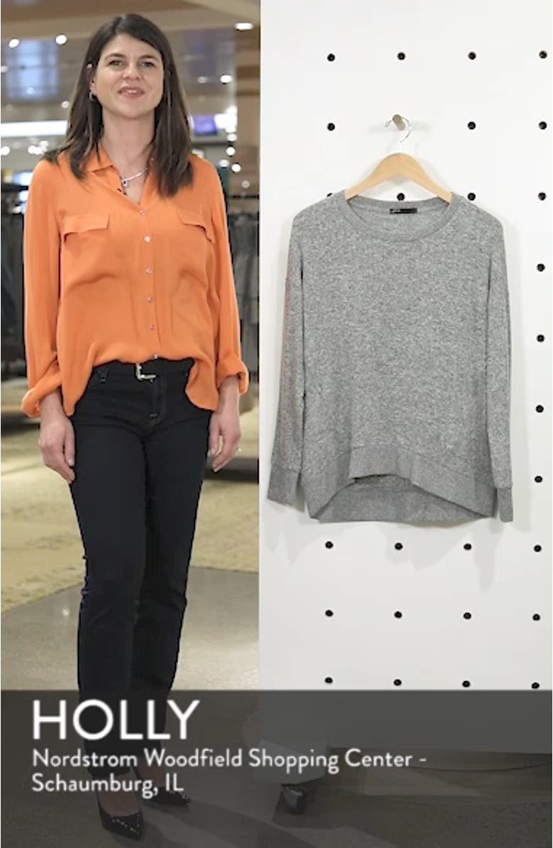 Gibson x Living in Yellow Chelsea Cozy Shirttail Sweater, sales video thumbnail