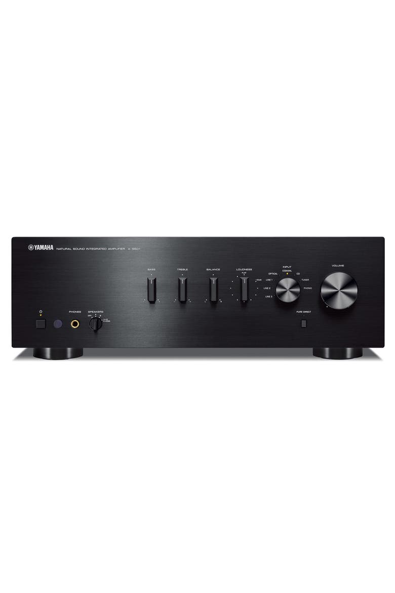 A-S501 Integrated Amplifier, Main, color, Black