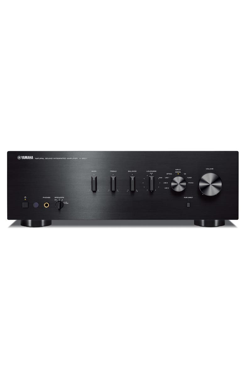 Yamaha A-S501 Integrated Amplifier, Main, color, Black