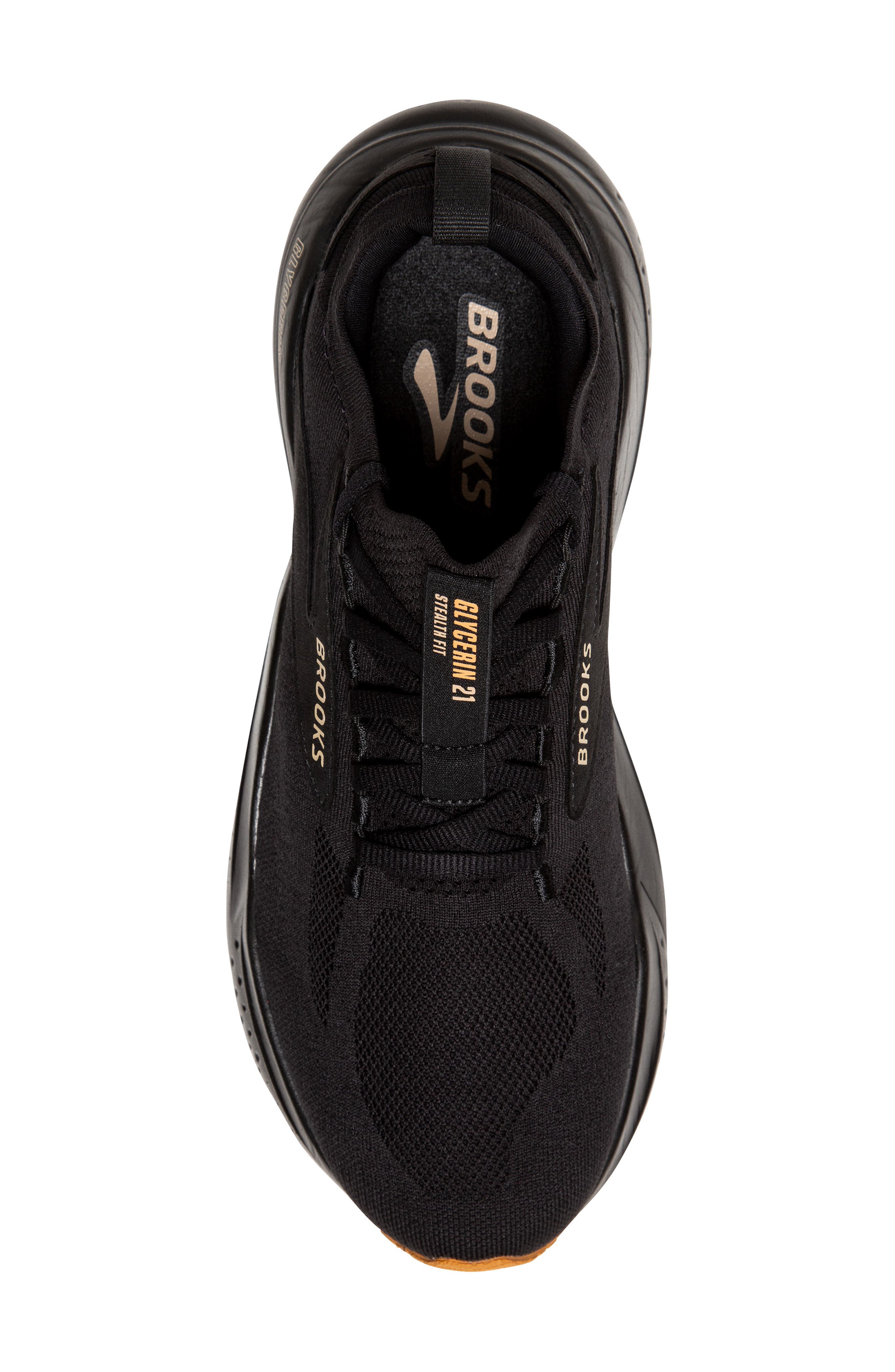 Glycerin StealthFit 21 Running Shoe, Alternate, color, BLACK/ CREAM/ BISCUIT