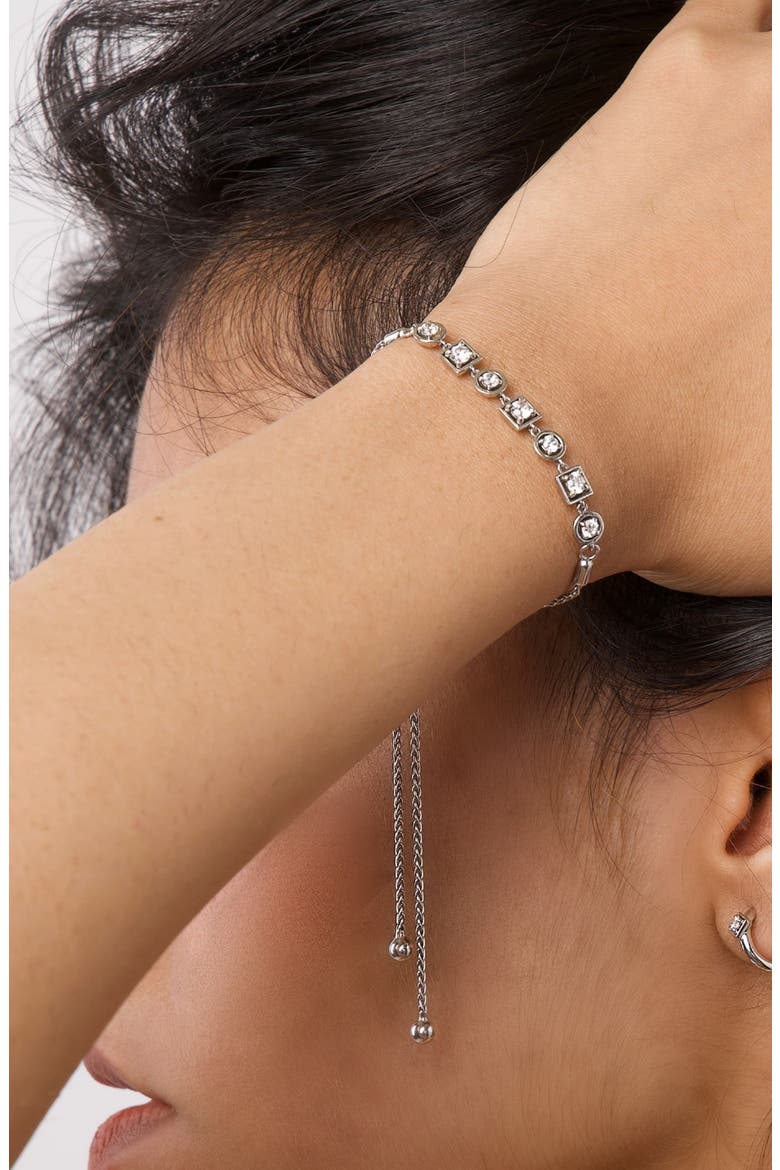Sugar+Spice Slide Bracelet, Alternate, color, Silver