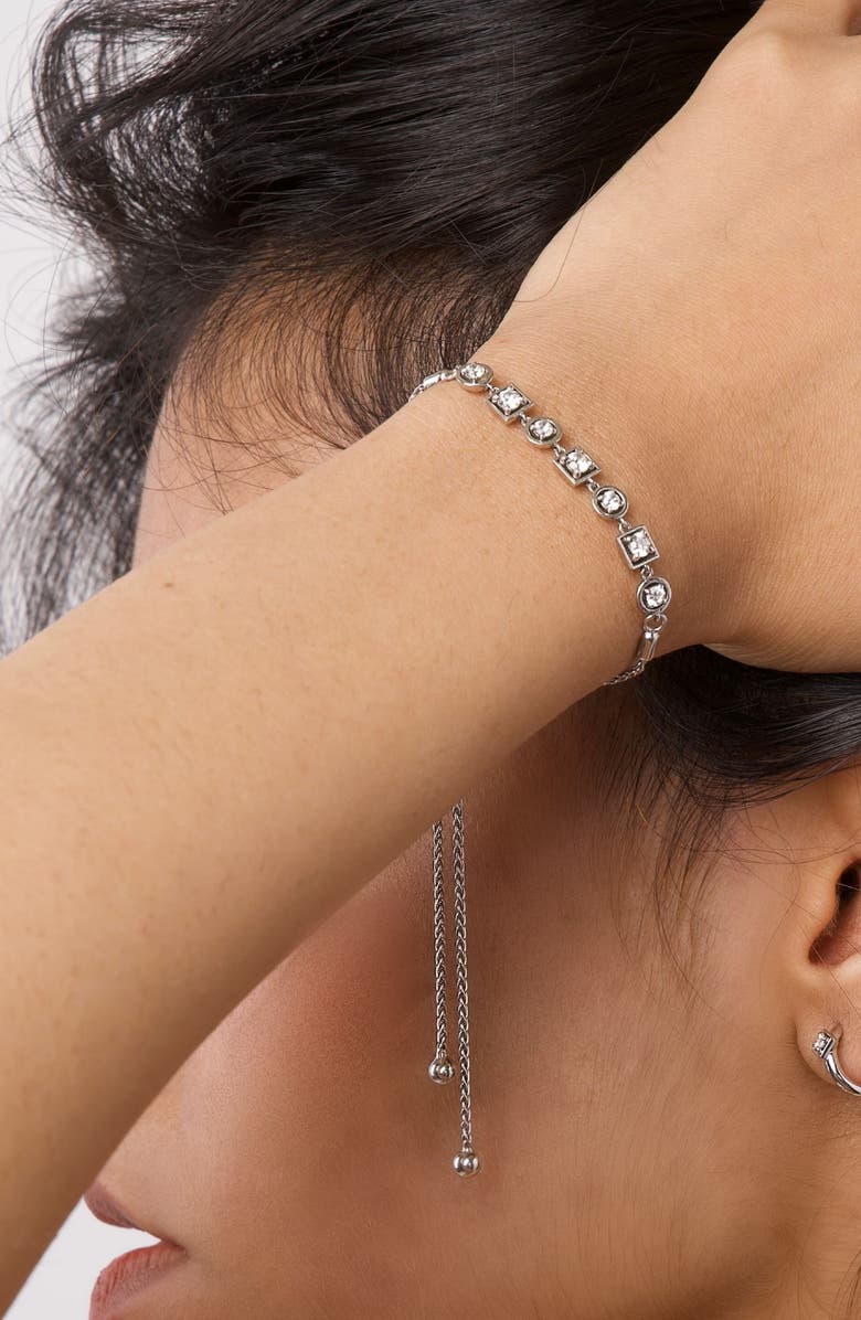 Seed2Stone Sugar+Spice Slide Bracelet, Alternate, color, Silver