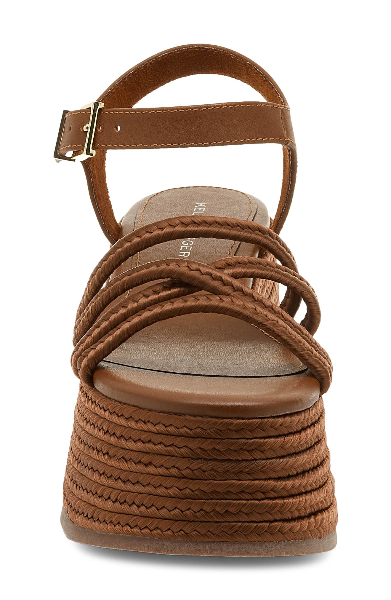 Kelsi Dagger Brooklyn Mend Platform Wedge Sandal, Alternate, color, Peanut