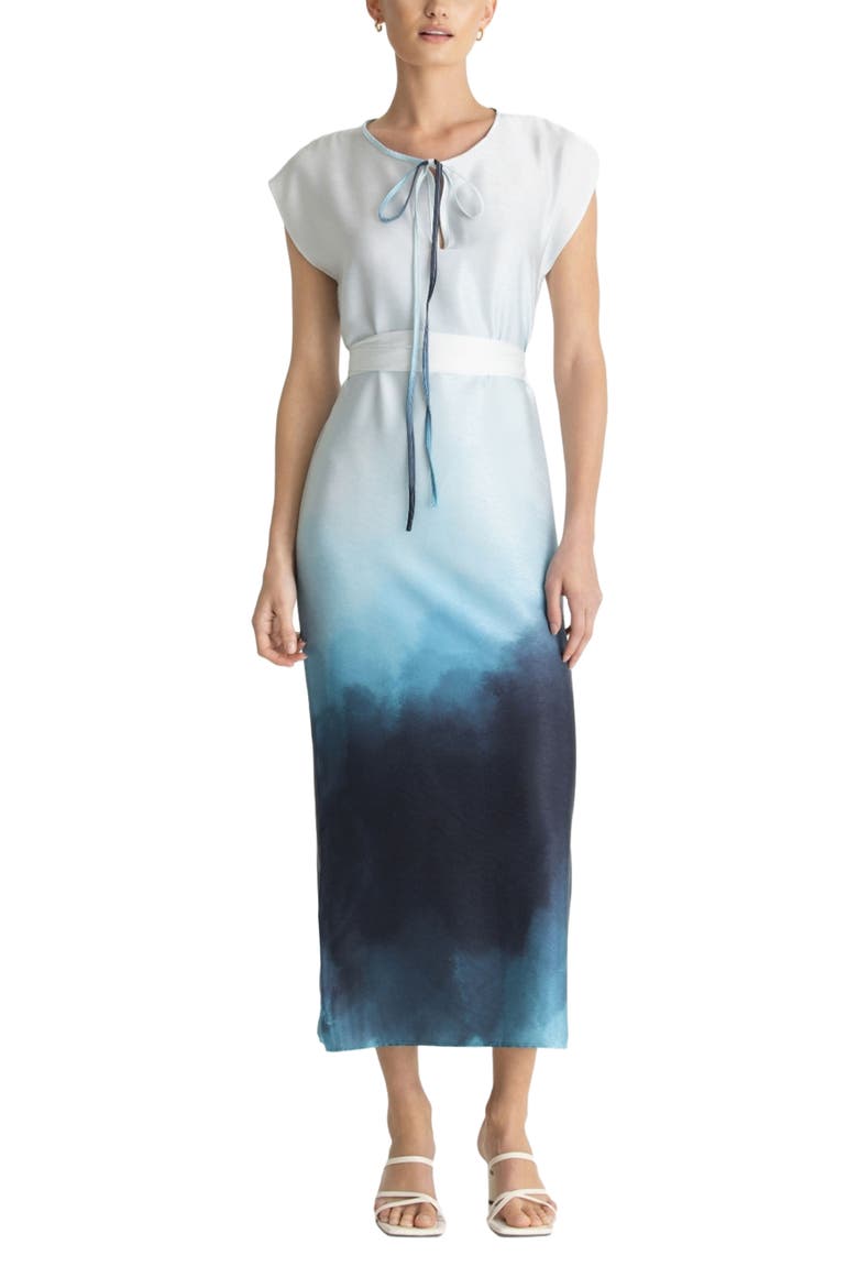 Fany Dress, Alternate, color, Skye Blu
