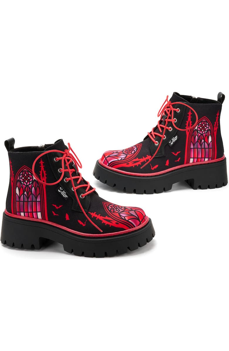 Hot Chocolate Design Vampir Court Women's Chunky Platform Boots, Alternate, color, Vampir Court