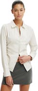 Cotton On Women's Peyton Gathered Long Sleeve Shirt