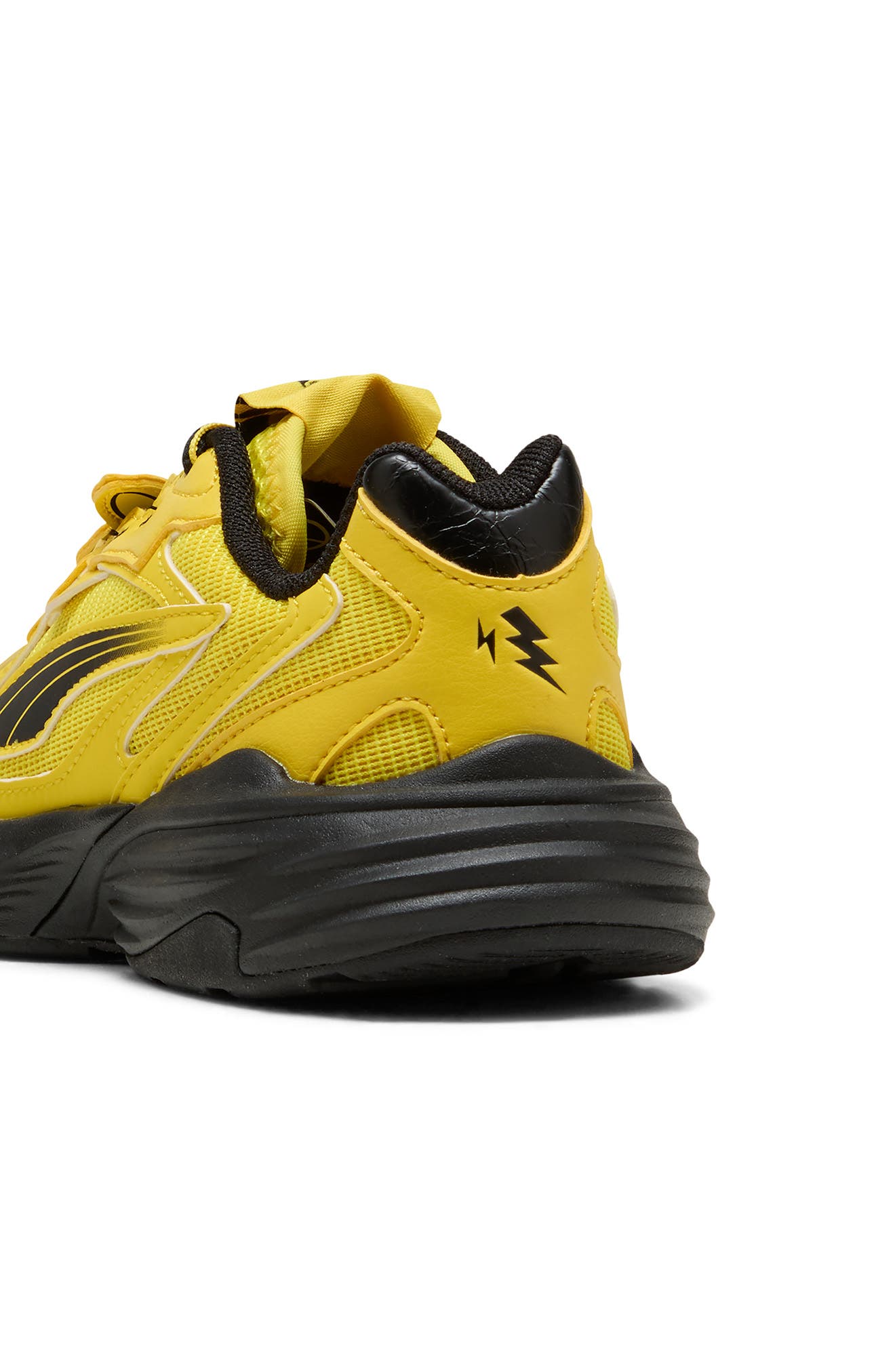 PUMA x POKÉMON Kids' Fade Nitro Pikachu Sneaker, Alternate, color, Energizing Yellow/ Puma Black