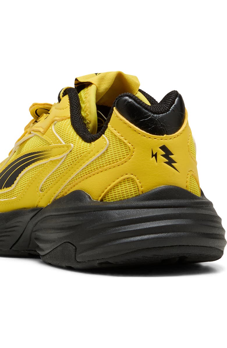 PUMA x POKÉMON Kids' Fade Nitro Pikachu Sneaker, Alternate, color, Energizing Yellow/ Puma Black
