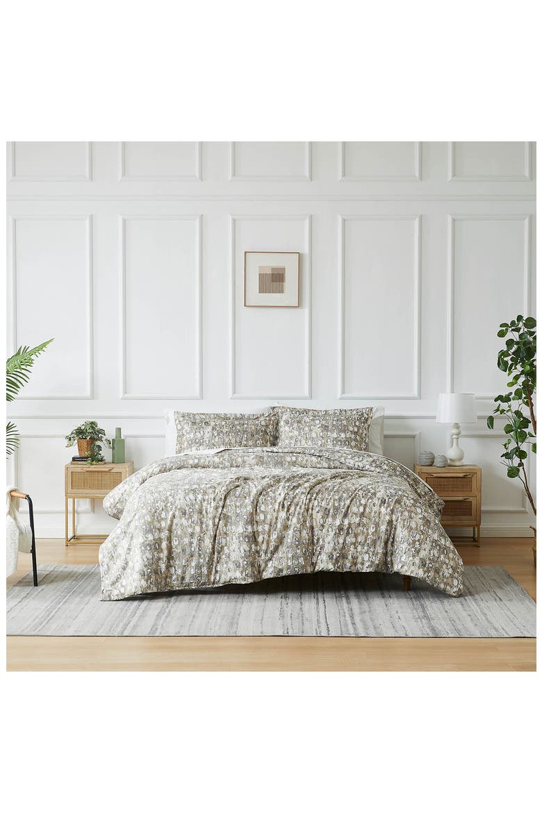 Rhythm Duvet Cover & Sham Set, Alternate, color, TAUPE