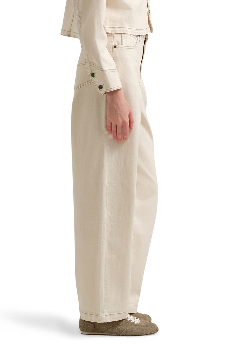 Lee x Crayola Carpenter Straight Leg Jeans, Alternate, color, Ecru