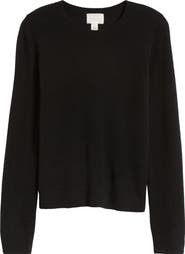 Caslon® Cashmere Crewneck Sweater