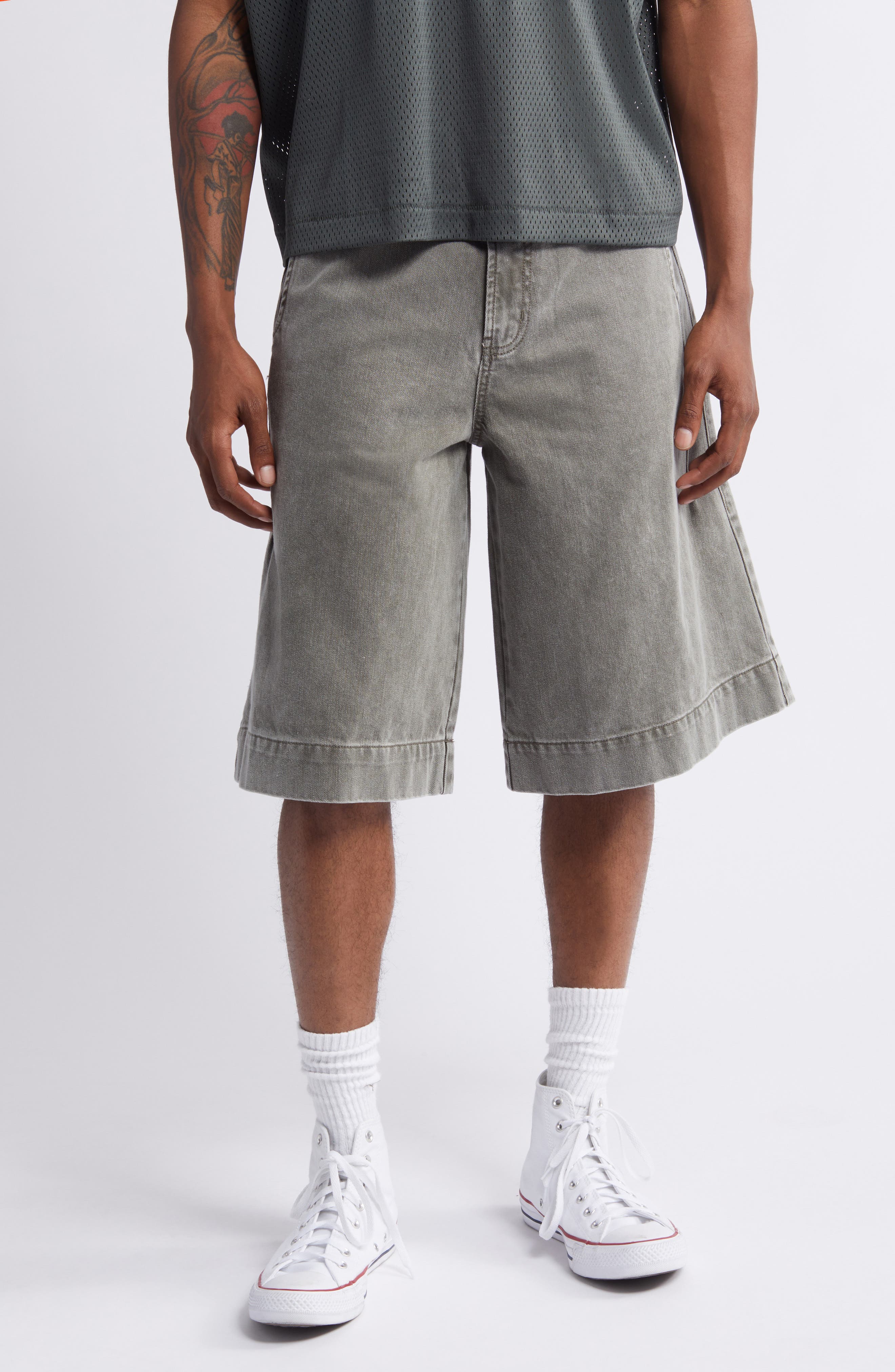 Trapezoid Denim Shorts (Men) | Nordstrom