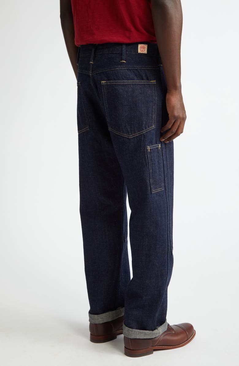 Double RL Limited Edition Straight Fit Carpenter Jeans, Alternate, color, 