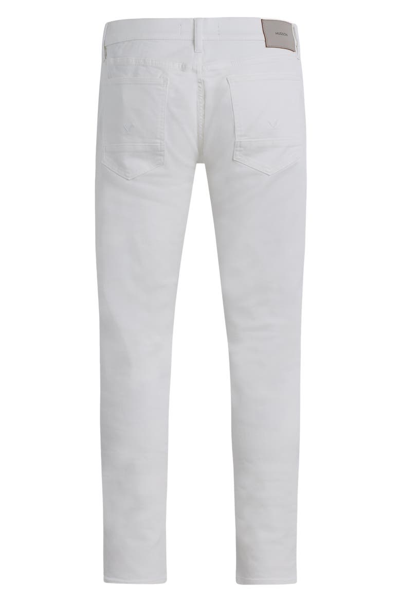 Blake Slim Straight Stretch Twill 5-Pocket Pants, Alternate, color, WHITE