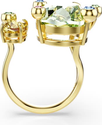 Gema Crystal Open Band Ring