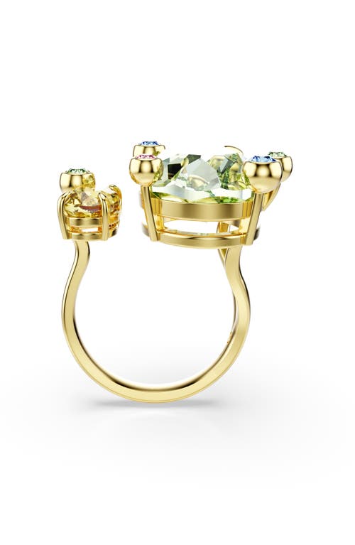 Swarovski Gema Offener Ring In Green