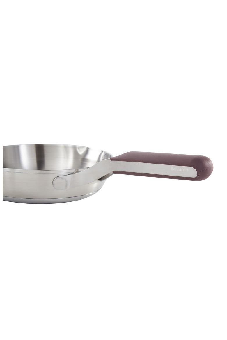 Elements 18/10 Stainless Steel Skillet, Alternate, color, PURPLE