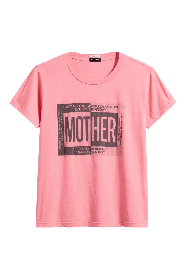 The Boxy Goodie Goodie Supima® Cotton Tee, Alternate, color, MOTHER TICKET