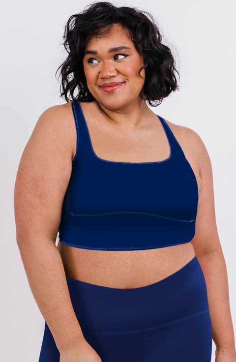 Plus Size Longline Swim Bra