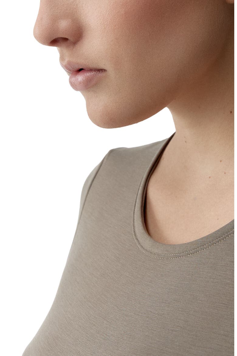 Aldina Performance Sports T-Shirt, Alternate, color, Dark Taupe