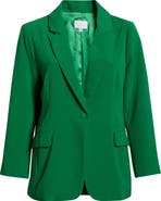 SUGARLIPS Chelsea One-Button Blazer