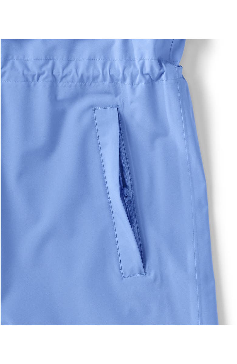 Lands' End Squall Packable Long Raincoat, Alternate, color, Light Periwinkle