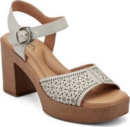 Earth® Quinty Ankle Strap Platform Sandal