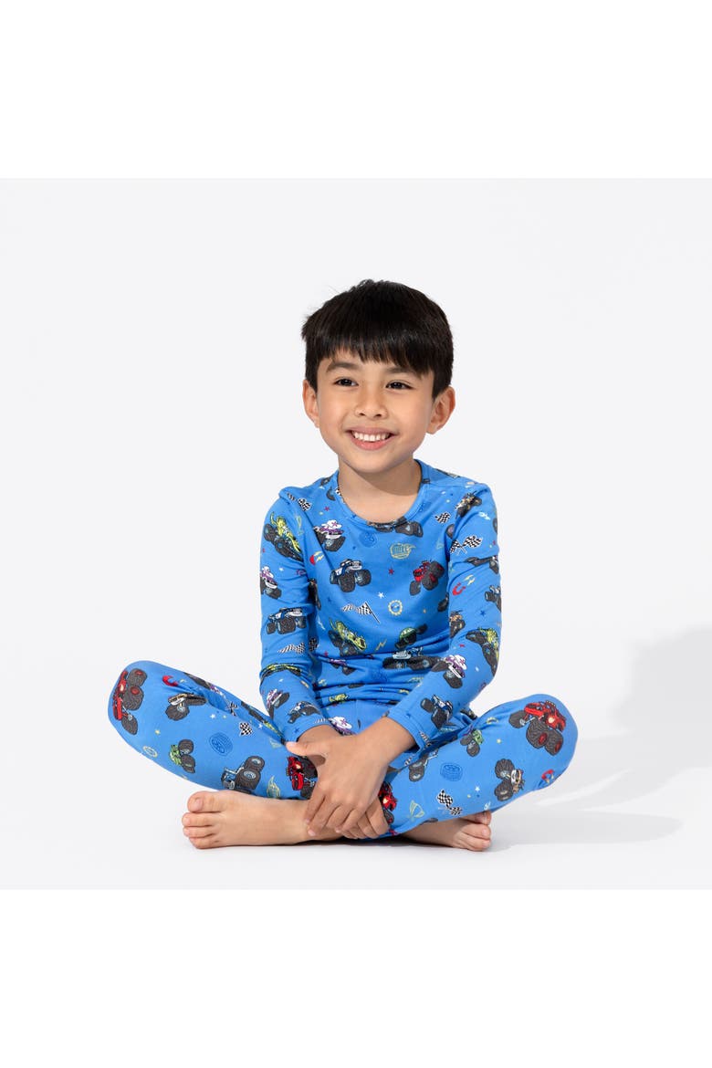 Kids' Blaze and the Monster Machines Set of 2 Piece Pajamas, Alternate, color, Blaze and the Monster Machines