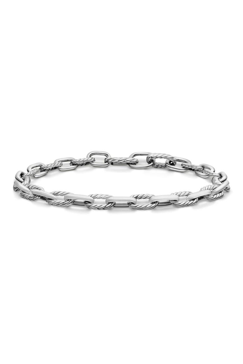 Madison Link Bracelet, Main, color, STERLING SILVER