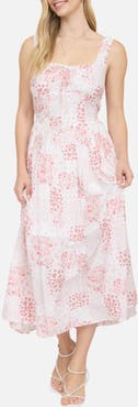Blu Pepper Floral Patch Midi Sundress