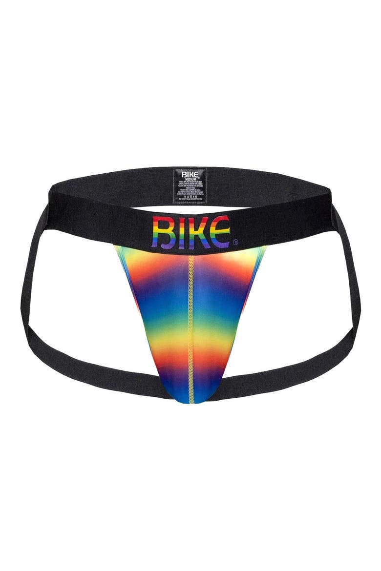 Pride Jock Strap, Main, color, BLUE RAINBOW