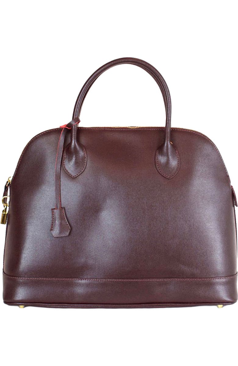 Persaman New York Juno Tote, Main, color, Brown