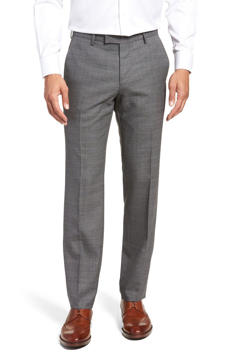 BOSS Johnstons/Lenon Classic Fit Solid Wool Suit, Alternate, color,