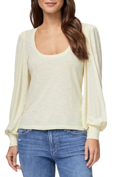 Sylvie Slub Long Sleeve T-Shirt